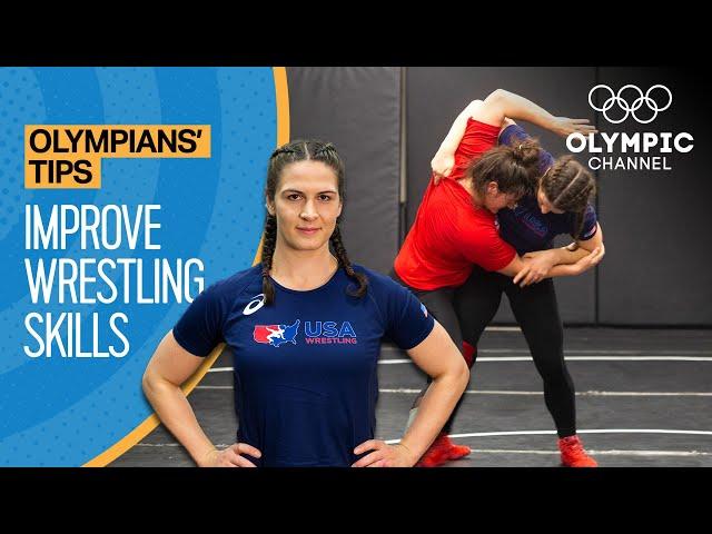 How to Stance and Motion Drills for Wrestling | Learn from an Olympic Athlete | Olympians' Tips