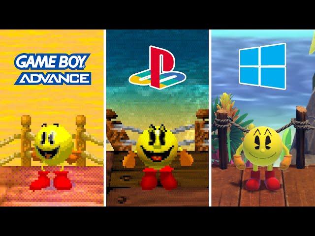 Pac-Man World 🟡 Versions Comparison