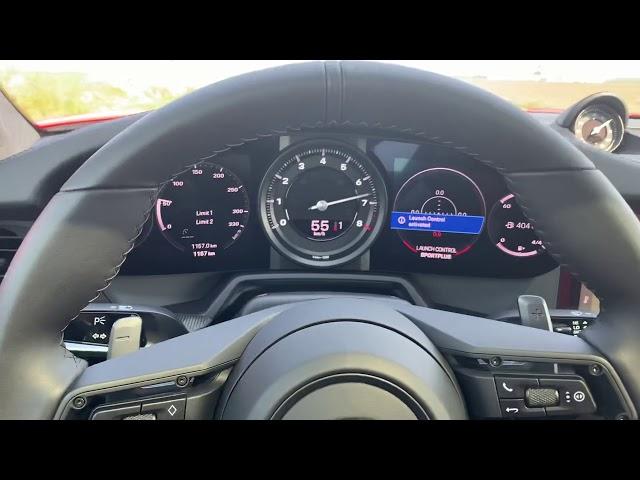 2020 Porsche 911 Carrera S Launch Control POV