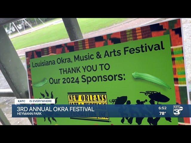 3rd Annual Louisiana Okra, Music & Arts Festival kicks off