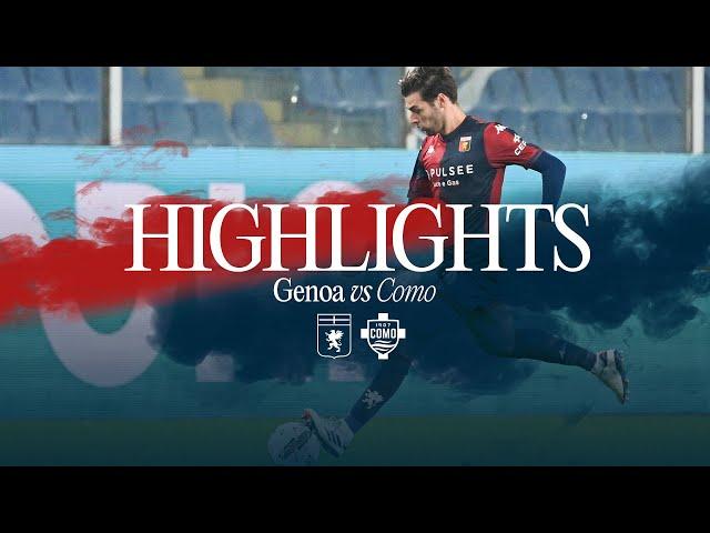 GENOA 1-1 COMO | HIGHLIGHTS | SERIE A ENILIVE 24/25