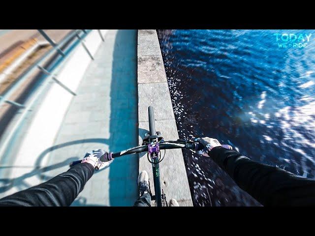 URBAN MTB FREERIDE POV | INSANE STAIRS AND JUMPS ON MY DJ BIKE