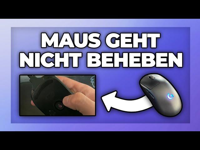 PC Maus geht nicht beheben - funktioniert nicht Tutorial