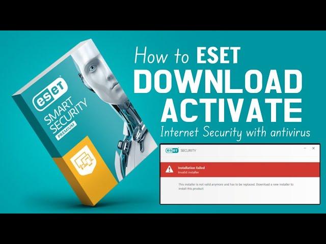 How to ESET internet security d o w n l o a d & A c t i v a t e in Windows 11 - 100% Work