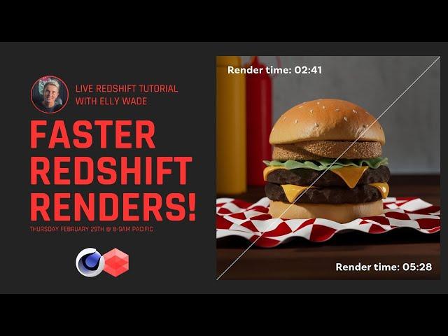 Faster Redshift Renders with Elly Wade