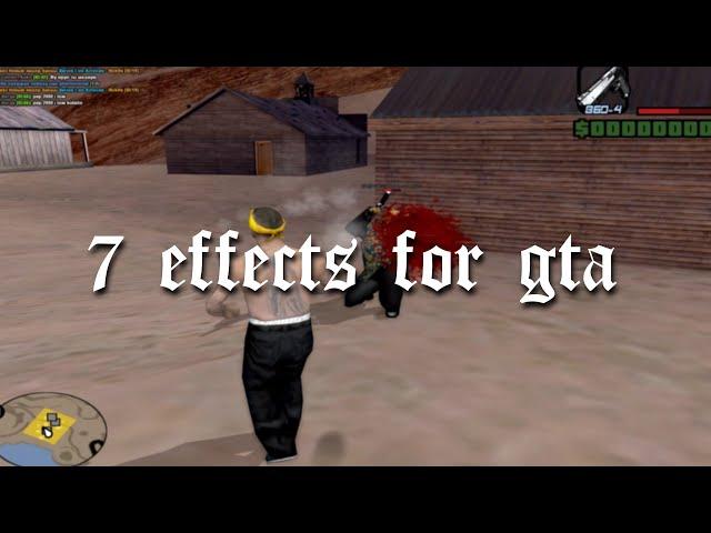 effects for gta sa