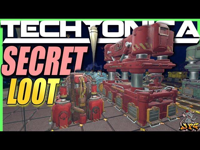 TECHTONICA SECRET LOOT! Get These MK2 Upgraded Furnace And Assembler Super Early!