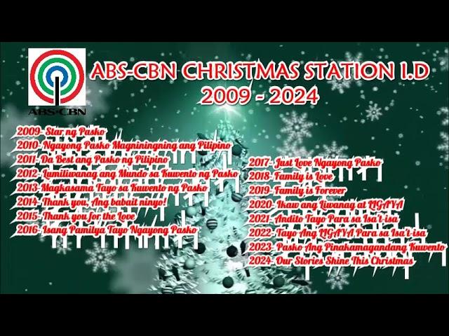 ABS-CBN CHRISTMAS STATION ID 2009- 2024