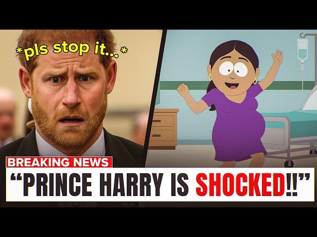 Prince Harry Shaken as South Park Prepares to Mock Meghan Once More....