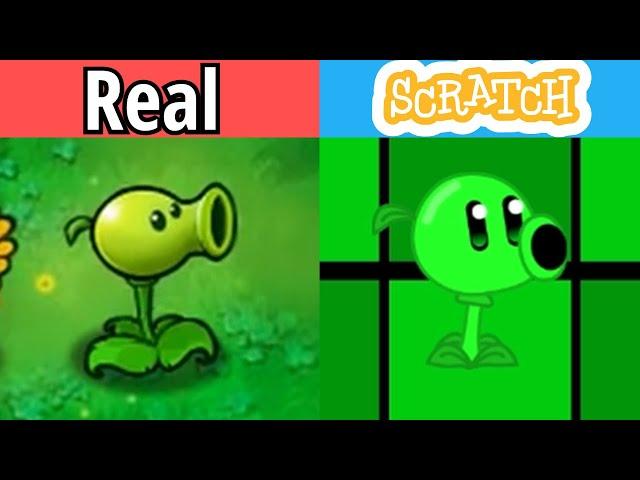 Plants Vs Zombies but on Scratch