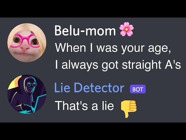 When Lie-Detector Destroys Belu-mom's Life...