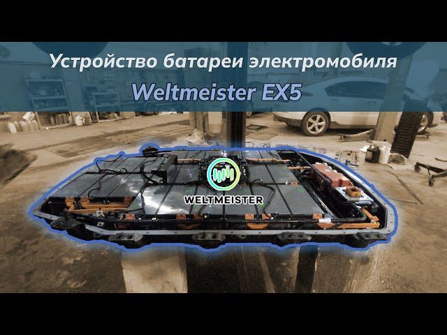 Устройство батареи электромобиля Weltmeister EX5