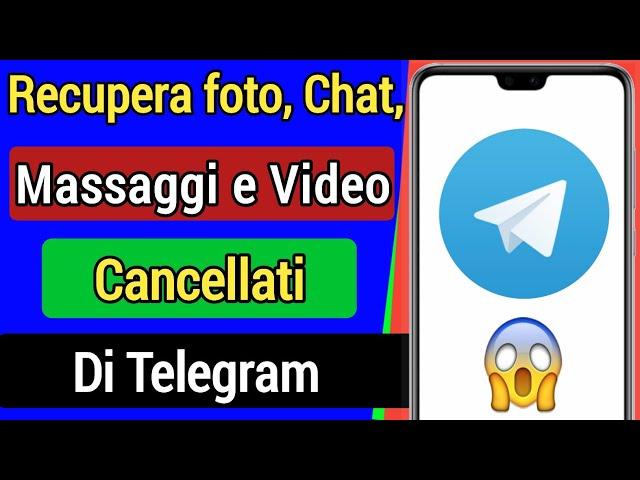 Come Recuperare Messaggi, Chat, Foto E Video Cancellati Di Telegram (2022)