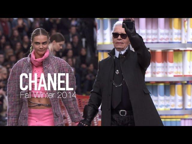 CHANEL FALL 2014 Backstage ft Karl Lagerfeld, Rihanna, Cara Delevingne | MODTV