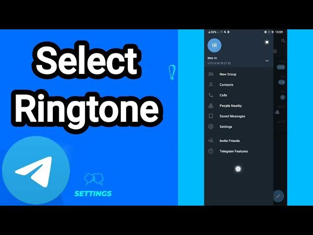 How to select ringtone On Telegram