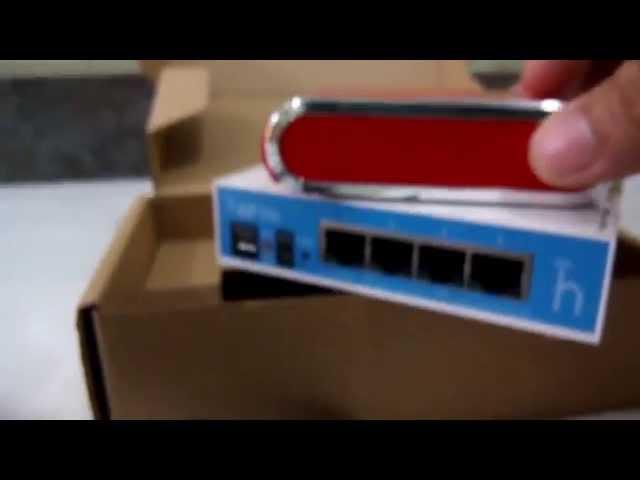 Unboxing Mikrotik RB 941-2nD hAP Series HAP Lite