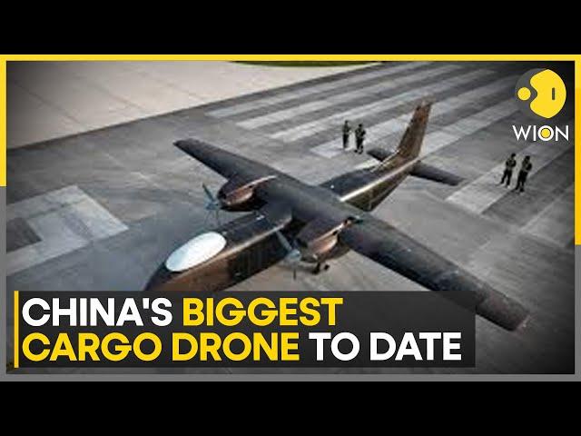 China tests largest domestically produced Cargo drone | Latest News | WION