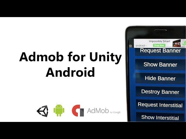 Admob for Unity  Android Tutorial