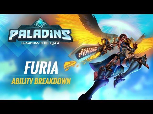 Paladins - Ability Breakdown - Furia, The Angel of Vengeance