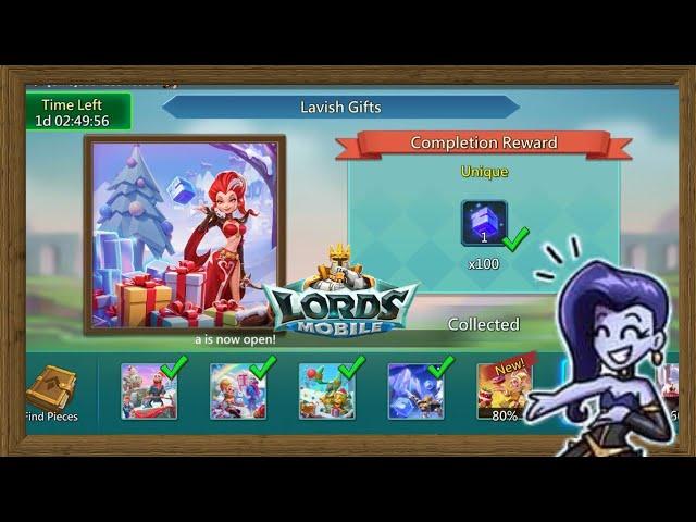 One More Puzzle Completed Lords Mobile New Enchanted Event is about to end !