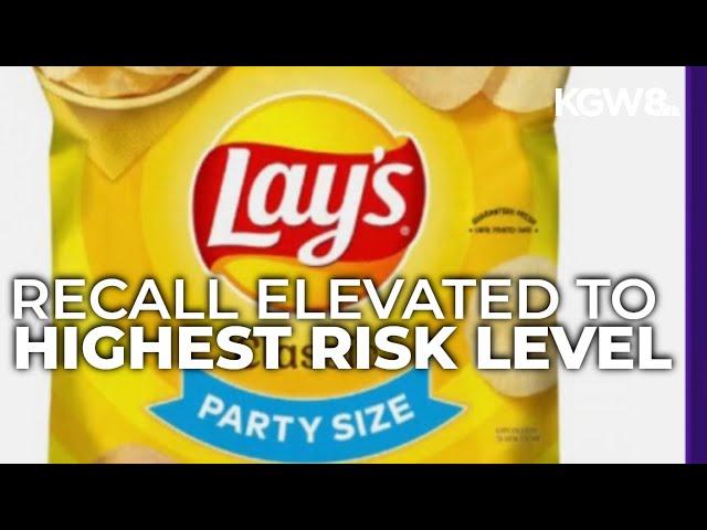 FDA escalates Lay’s Chip recall, warns of serious health risks in Oregon, Washington