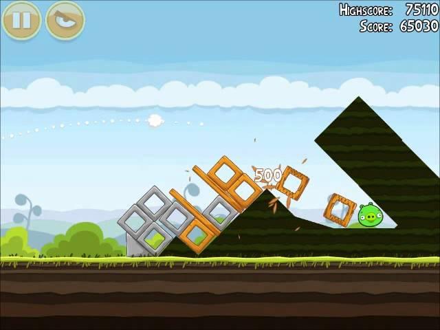 Official Angry Birds Walkthrough Mighty Hoax 4-16