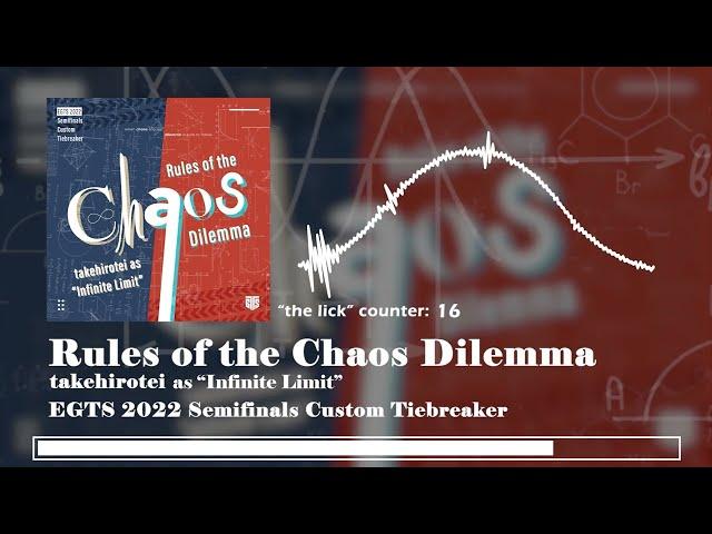 [EGTS 2022 SF TB] takehirotei as "Infinite Limit" - Rules of the Chaos Dilemma