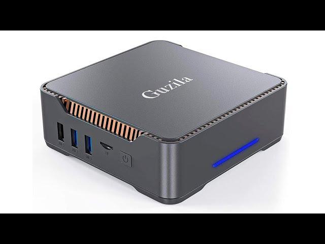 Mini PC,Intel Celeron J3455 Windows 10 Pro(64-bit) 6GB DDR3/120GB SSD Mini Desktop Computer