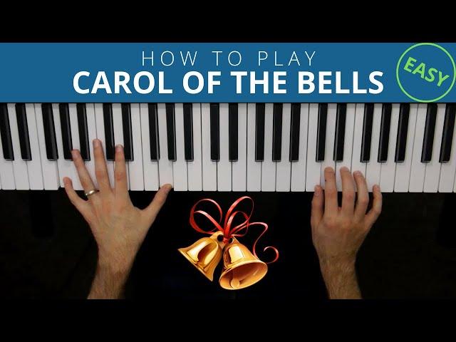 How To Play Carol of the Bells (EASY Piano Tutorial) 