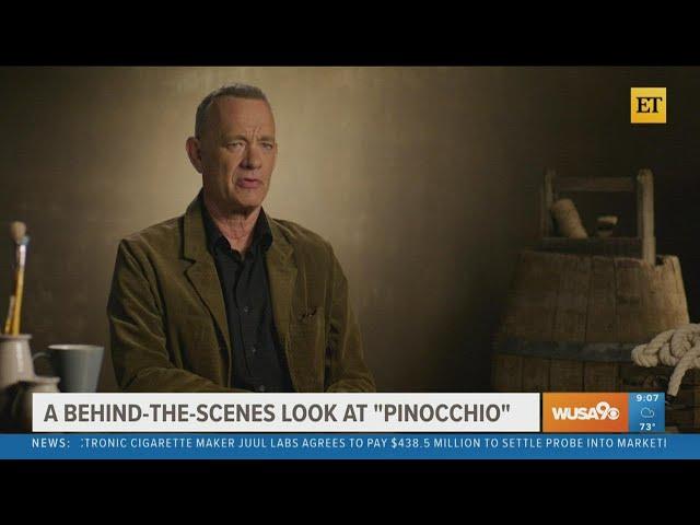 Tom Hanks shares experience in new, live-action 'Pinocchio'