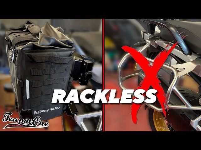 Lone Rider RACKLESS MotoBags - unboxing, install & REVIEW