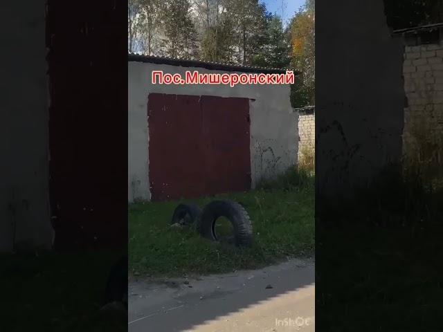 Гараж в поселке Мишеронский