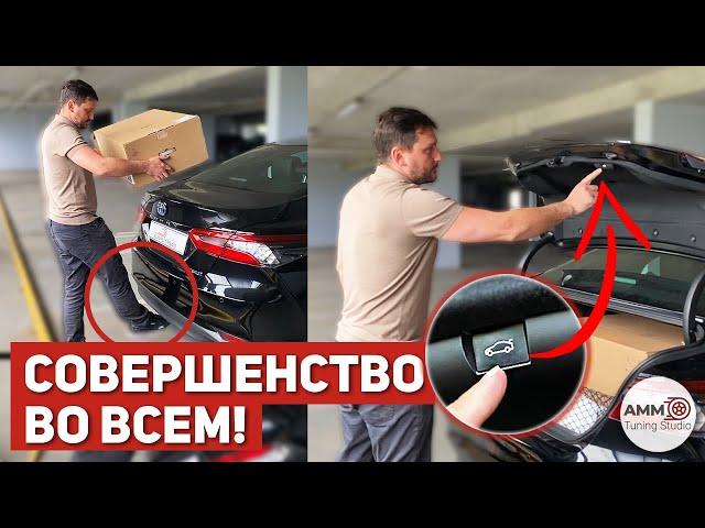 Круче завода! Установка доводчика дверей и багажника на новую Toyota Camry 70 (2021)