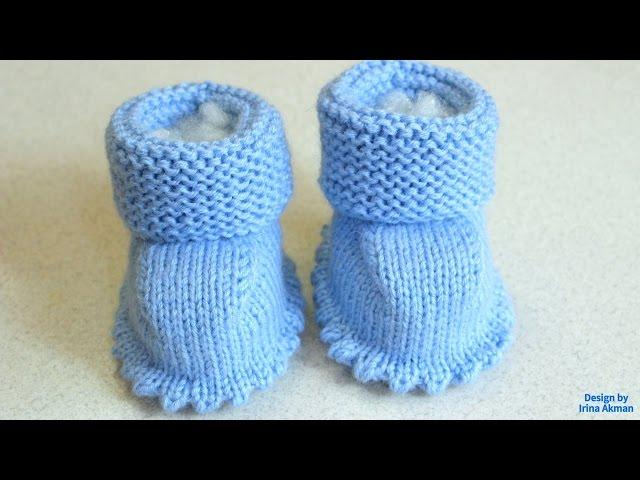 BOOTIES WITH SPOKES FOR A NEWBORN (0-3 MONTHS) SET: BLU CLASSICO PLAN, HAT WITH EARS AND BOOTS