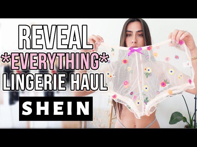 Shein Lingerie Try On Haul