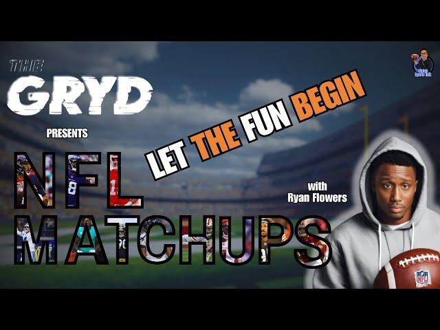 NFL Matchups Episode 1| Let the fun begin | NFL Analysis| #nfl #nflfootball #football