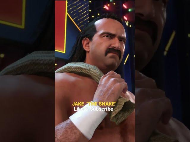 JAKE “ THE SNAKE” ROBERTS MAIN EVENT WWE 2K22