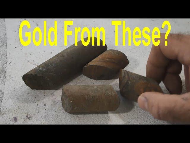 Gold From Homestake Mine Core Samples