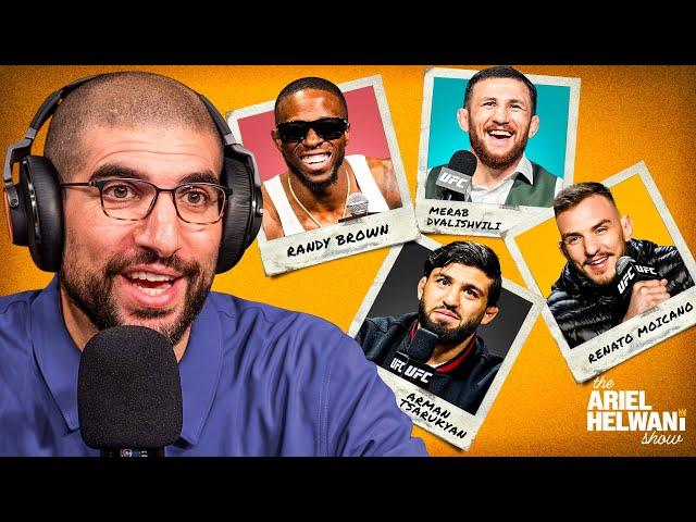 Helwani Show | Merab Dvalishvili, Arman Tsarukyan, Renato Moicano, Randy Brown  | Dec 10, 2024