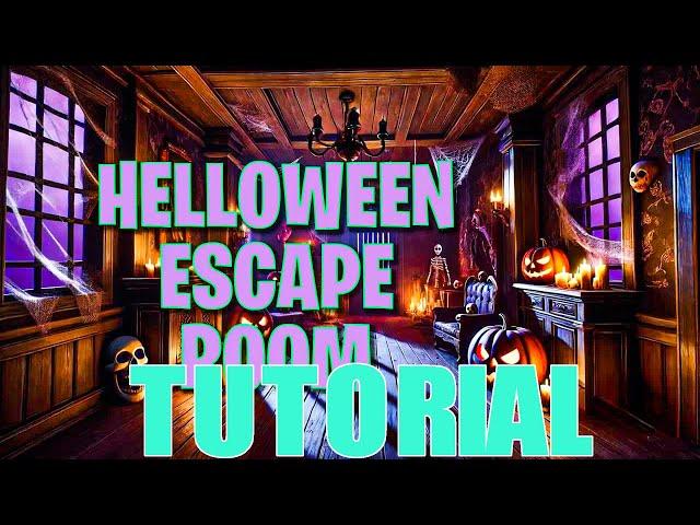 Helloween Escape Room All Levels Fortnite Tutorial