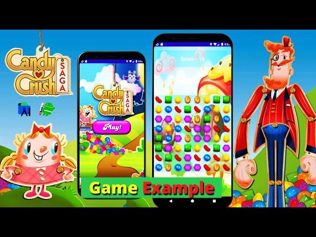 how to make candy crush in android studio\how to create a candy crush game  android studio Tutorial