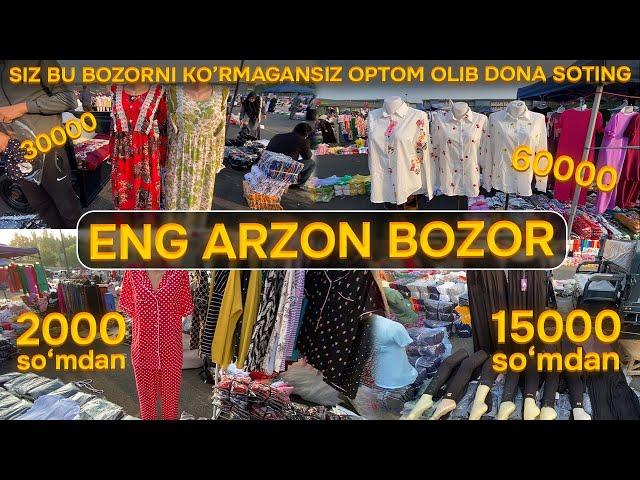 Eng arzon bozor 2000sómdan kiyimlar sifatli ishlar 1 chi qól tavarlar