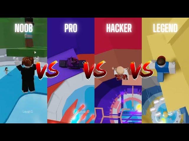 Tower of Hell - Noob vs Pro vs Hacker vs Legend