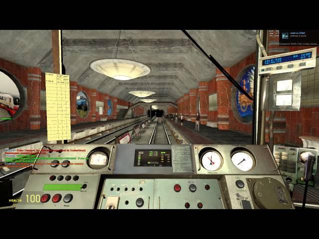 Metrostroi (Тест сигналки на gm_mus_crimson_line_d) [Garry's mod]