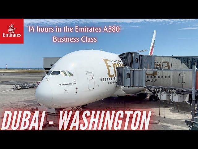 Emirates A380 Luxury! | Dubai - Washington | Emirates Business Class | Airbus A380 | Trip Report