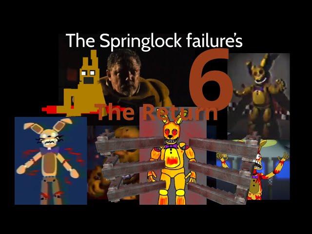 Every Springlock Failure (Part 6) (Fnaf compilation)