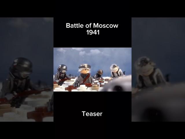 Lego WW2-Battle of Moscow-TEASER #legoww2 #legostopmotion #stopmotion