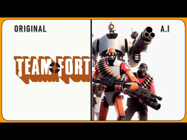 Team Fortress 2 - ROBOTS! Theme but it's continued by AI