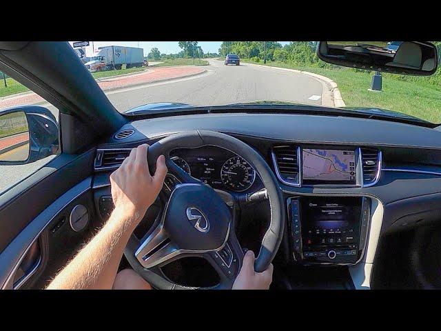 2022 Infiniti QX55 Essential AWD - POV Test Drive (Binaural Audio)