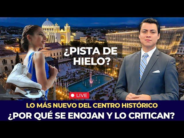 ¿UNA PISTA DE PATINAJE EN HIELO EN EL CENTRO HISTÓRICO DE SAN SALVADOR?